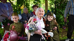101 год исполняется ветерану Великой Отечественной войны Елене Потаповне Гонтарь