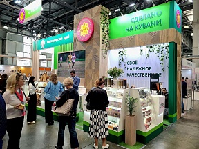 О промежуточных итогах участия предприятий Кубани в международных выставках