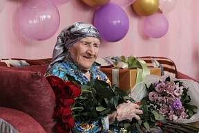 101 год исполняется ветерану Великой Отечественной войны Марии Григорьевне Пинчук
