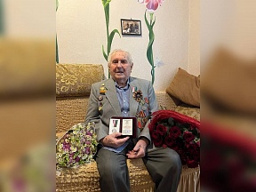 101 год исполняется ветерану Великой Отечественной войны Алексею Кирилловичу Щукину